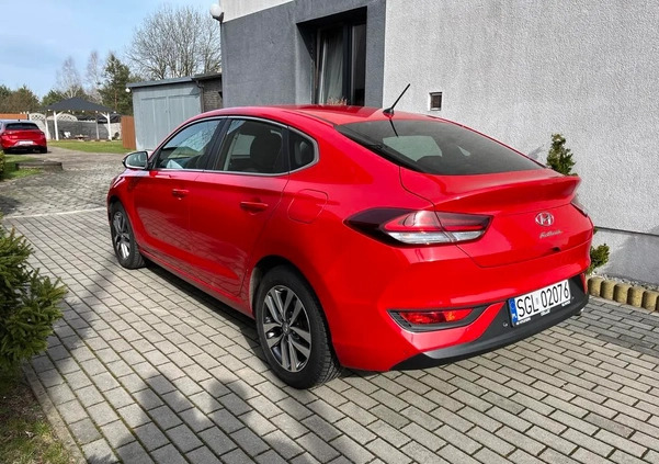 Hyundai I30 cena 56700 przebieg: 74207, rok produkcji 2018 z Gliwice małe 46